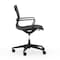 Officesource Franklin Collection Mesh Swivel Chair with Black Frame OSEC9901MSI - alternate 6